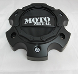 Moto Metal MO971/MO972 CAP SATIN BLACK 6X5.5