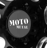 Moto Metal MOTO CAP 6X135/5.5 H42 GLOSS BLACK
