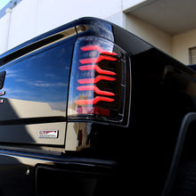 Load image into Gallery viewer, AlphaRex 07-13 GMC Sierra 1500/2500HD/3500HD Luxx Series LED Tail Lights - Alpha Black
