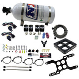 Nitrous Express Dryquad Stage Billet Crossbar Plate System 100-2000hp (4500 Flange) w/10lb Bottle