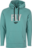 Fly Racing Fly Weekender Pullover Hoodie Sea Green/Grey 2x