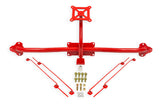 BMR 14-19 Chevrolet Corvette C7 Bolt-On Parachute Mount - Red
