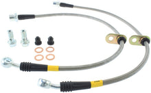 Load image into Gallery viewer, StopTech 97-01 Toyota Camry Stainless Steel Front Brake Lines