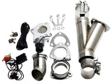 Granatelli Motorsports Electronic Exhaust Cutout Systems - Stainless Steel - Slip Fit