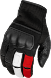 Fly Racing Coolpro Force Gloves Black/White/Red Sm