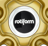 Rotiform LSR CAP PLATE-SATIN GOLD