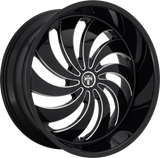 DUB COJONES CAP-GLOSS BLK MIL
