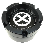 ATX Wheels ATX CAP STYLE B BLACK 8 LUG