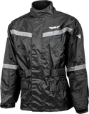 Fly Racing 2-Piece Rain Suit Black 2x