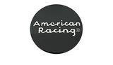 American Racing AR CAP STYLE C G-BLACK SNAP-IN AR LOGO