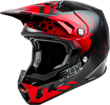 Fly Racing Formula Cc Tektonic Helmet Black/Red/Orange 2x