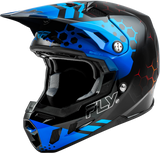Fly Racing Formula Cc Tektonic Helmet Black/Blue/Red 2x