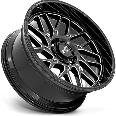 Moto Metal MO805 20X10 6X135 G-BLK MILL -18MM