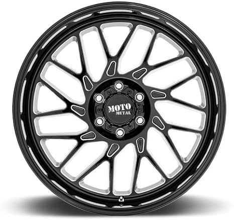 Moto Metal MO805 20X10 6X135 G-BLK MILL -18MM