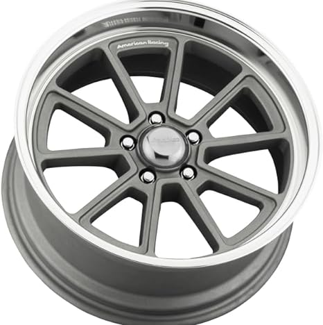 American Racing VN510 18X10 5X4.5 VINTAGE SLV DIA LP 12MM