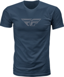 Fly Racing Fly F-Wing Tee Midnight Navy/Grey 2x