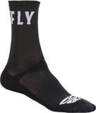 Fly Racing Fly Crew Socks Black Lg/Xl
