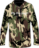 Fly Racing Fly Trademark Hoodie Army Camo Sm