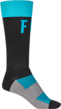 Fly Racing Mx Pro Socks Blue/Black Lg/Xl