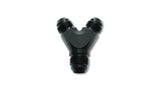 Vibrant Performance Y Adapter Fitting; Size: -8AN In x -8AN x -8AN