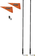 Load image into Gallery viewer, QuadBoss Qb 6Ft Smoke Dual Whip Rmte