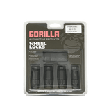 Gorilla Automotive GORILLA LOCK DUP ACORN 14-1.50 BLK CLAM