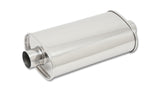 Vibrant Performance STREETPOWER Oval Muffler 2.5in inlet/outlet