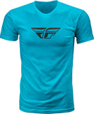 Fly Racing Fly F-Wing Tee Turquoise Sm