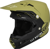 Fly Racing Formula Cc Centrum Helmet Matte Olive Green/Black Xs