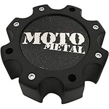 Load image into Gallery viewer, MOTO CAP MATTE BLACK 8 LUG - NEW LOGO