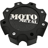 Moto Metal MOTO CAP MATTE BLACK 8 LUG - NEW LOGO