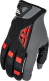 Fly Racing Coolpro Gloves Black/Red Xl