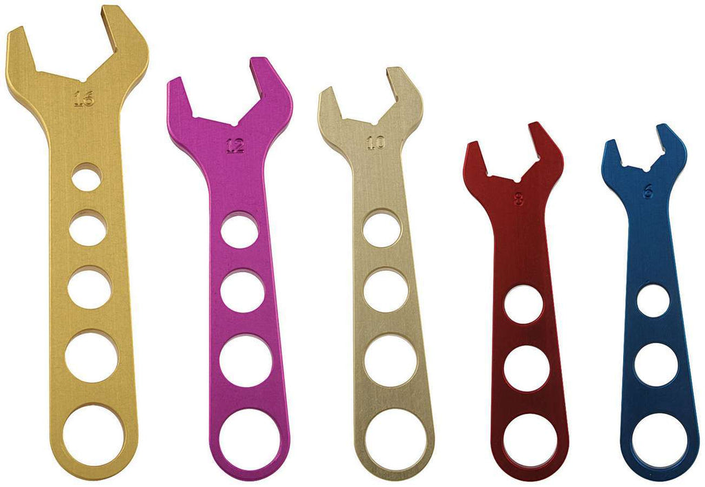 Allstar Performance Aluminum Wrench Set (6-8-10-12-16)