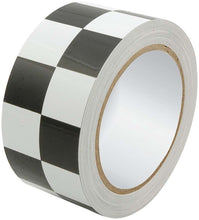 Load image into Gallery viewer, Allstar Performance Racers Tape 2in x 45ft Checkered Black/White