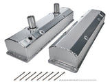 Allstar Performance Valve Covers SBC Fab Aluminum w/Tubes