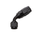 Allstar Performance Reusable Hose End Black 60 Deg Elbow -6