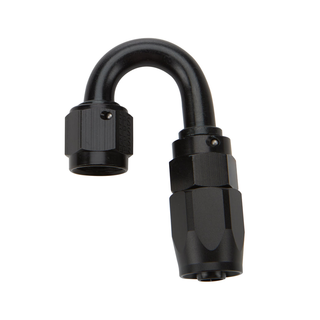 Allstar Performance Reusable Hose End Black 180 Deg Elbow -10