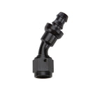 Allstar Performance Pushlock Hose End Black 30 Deg Elbow -6