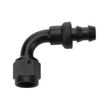 Allstar Performance Pushlock Hose End Black 90 Deg Elbow -10