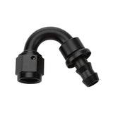 Allstar Performance Pushlock Hose End Black 150 Deg Elbow -16