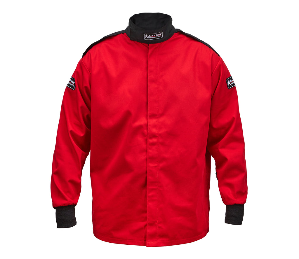 Allstar Performance Driving Jacket SFI3.2A/1 S/L Red X-Large