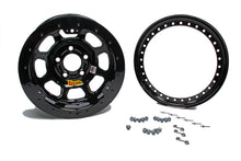 Load image into Gallery viewer, Aero Race Wheels 13x7 2in. 4.25 Black Beadlock