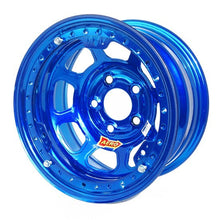 Load image into Gallery viewer, Aero Race Wheels 15x8 3in 5.00 Blue Chrome Beadlock Wheel