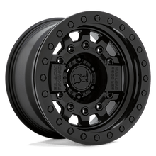 Load image into Gallery viewer, BRAVG 17X8.5 5X5.0 M-BLK BLK-HDW -32MM