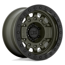 Load image into Gallery viewer, BRAVG 17X8.5 6X5.5 OD-GRN BLK-HDW 0MM