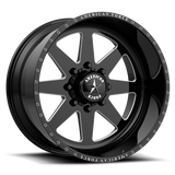 American Force AW11 22X12 8X180 G-BLK MACH -40MM