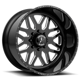 American Force AWB02 20X10 8X170 G-BLK MACH -25MM