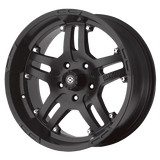 ATX Wheels AX181 16X9 5X5.0 T-BLK -12MM