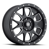 ATX Wheels AX196 20X9 6X5.5 S-BLK MILL 25MM