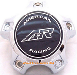 American Racing AR CAP STYLE A CHROME SMALL 5 LUG